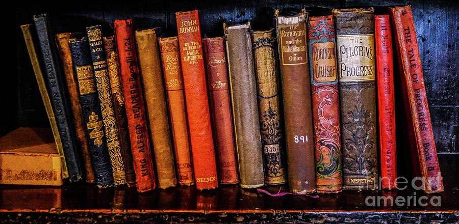 Classic Books 1 Photograph by Lexa Harpell
