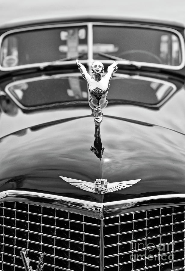 Car Photograph - Classic Cadillac by Jamie Pham
