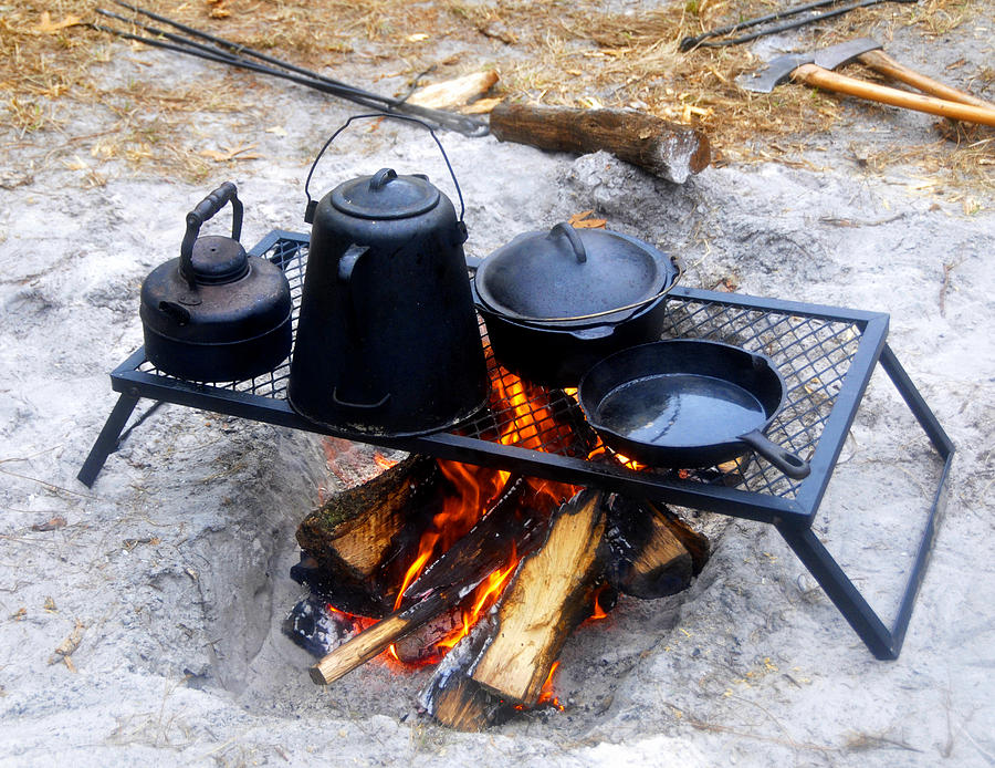 Classic Camp Cooking Photograph by David Lee Thompson