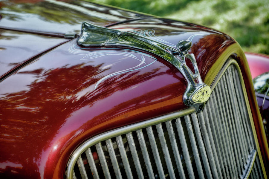 Classic Car Detail Photograph by Ann Powell