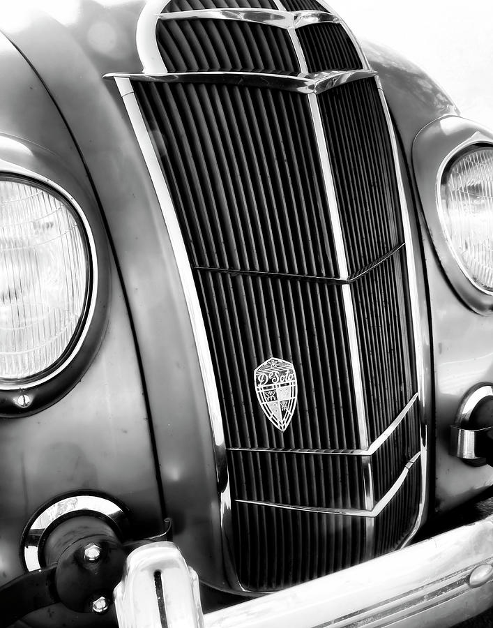 Classic Car Grill 1935 DeSoto - photography Photograph by Ann Powell