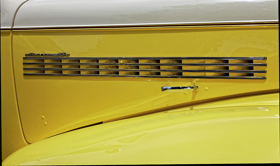 Classic Car Hood Vents Photograph by Robert Urwyler Pixels