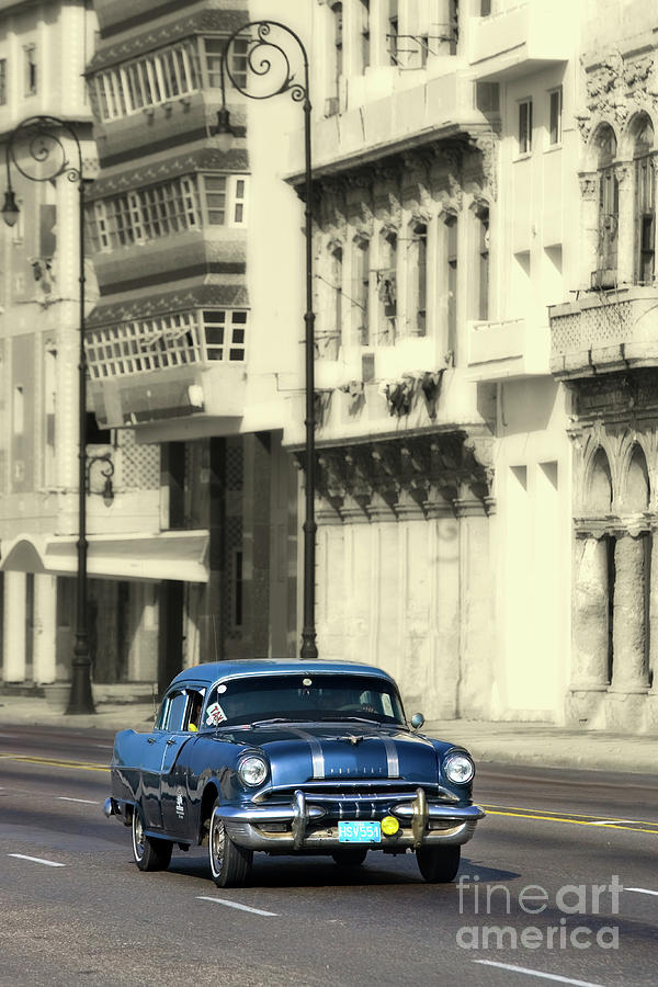 Classic car in Havana, Cuba Photograph by Henk Meijer Photography