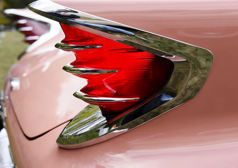 Classic Car Tailfin Photograph by Oscar Gutierrez