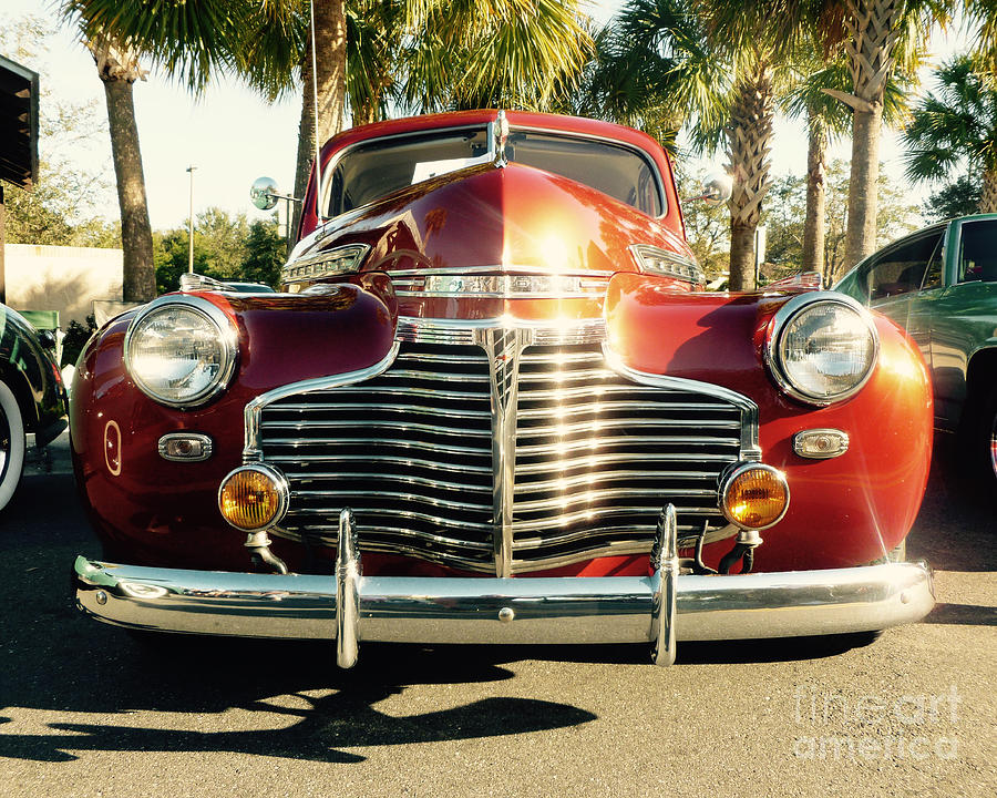Classic Cars - 1941 Chevy Special Deluxe Business Coupe - front end Photograph by Jason Freedman