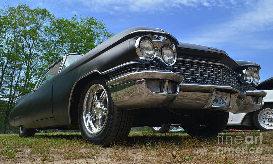 Car Photograph - Classic Cars - 1960 Cadillac Coupe Deville by Jason Freedman