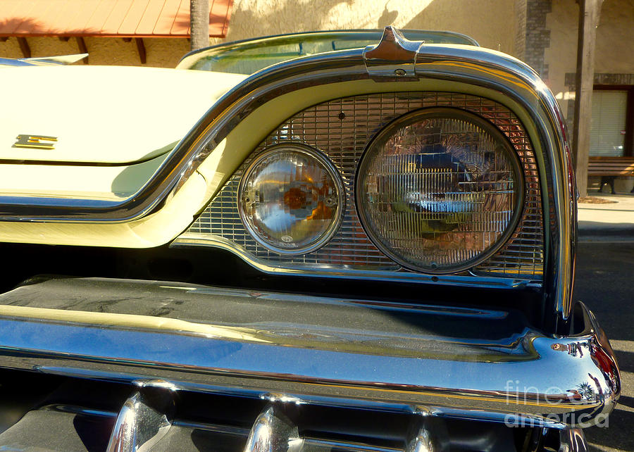 Classic Cars - Dodge Headlights Photograph by Jason Freedman