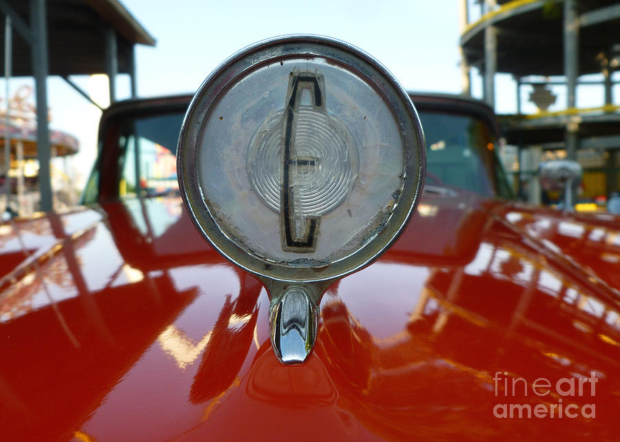 Classic Cars - Edsel Hood Ornament Photograph by Jason Freedman