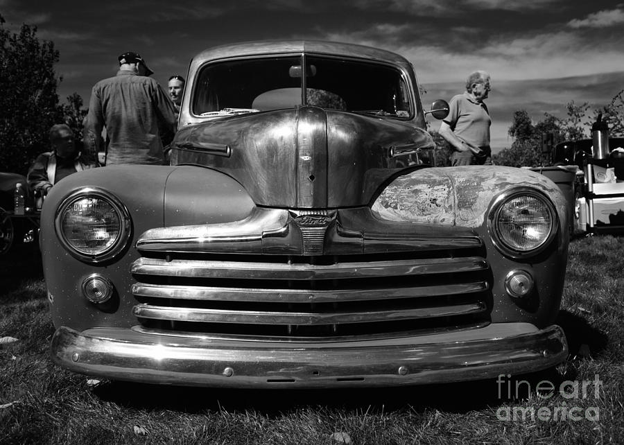 Classic Cars - Ford Front End Photograph by Jason Freedman