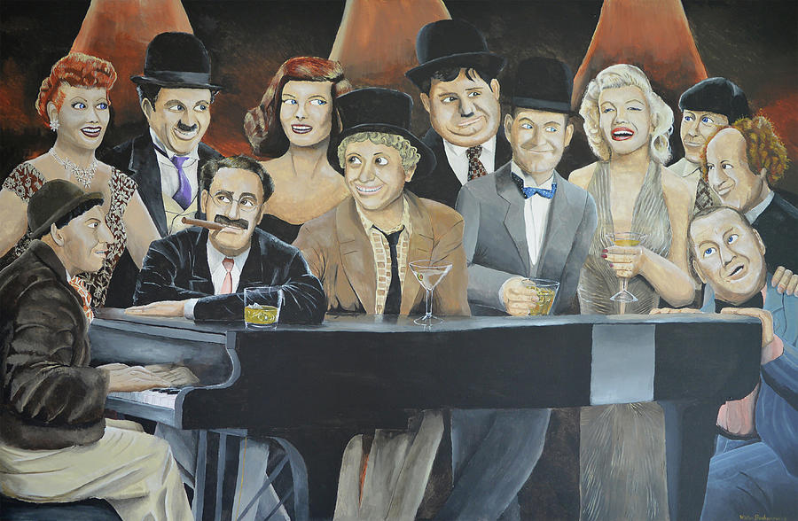 Classic Celebrities Painting by Winton Bochanowicz