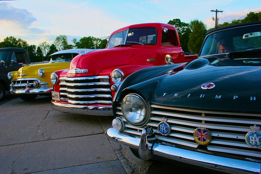 Classic Chrome Bumpers Photograph by Polly Castor