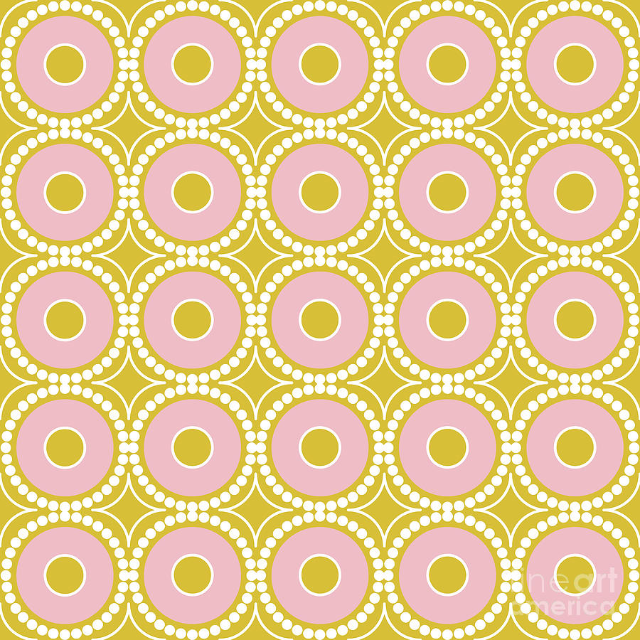Pattern Digital Art - Classic Circles by Elizabeth Tuck