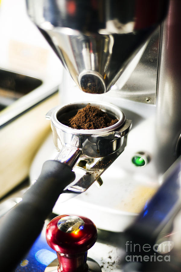 Classic Coffee Bean Grinder Detail Photograph by JM Travel Photography