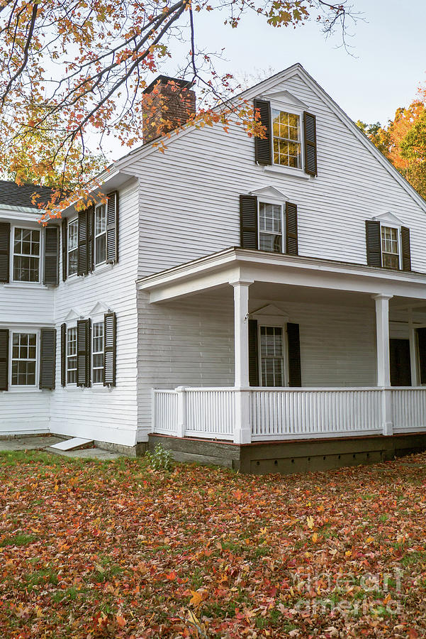 Classic Colonial Home Photograph by Edward Fielding
