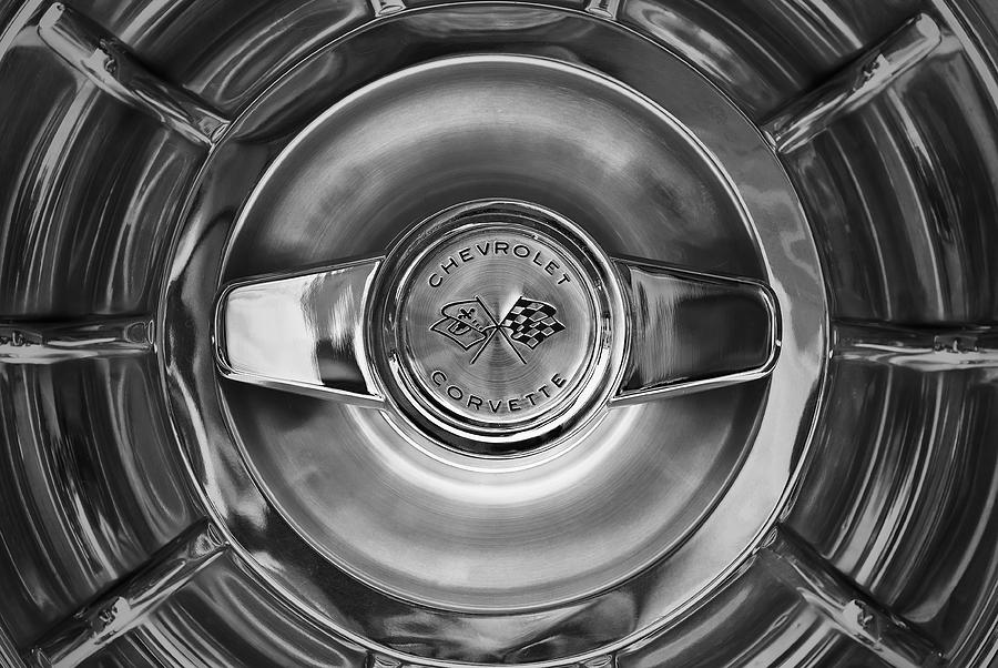 Classic Corvette Wheel Photograph by Onyonet Photo studios