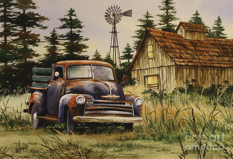 Classic Country Painting by James Williamson