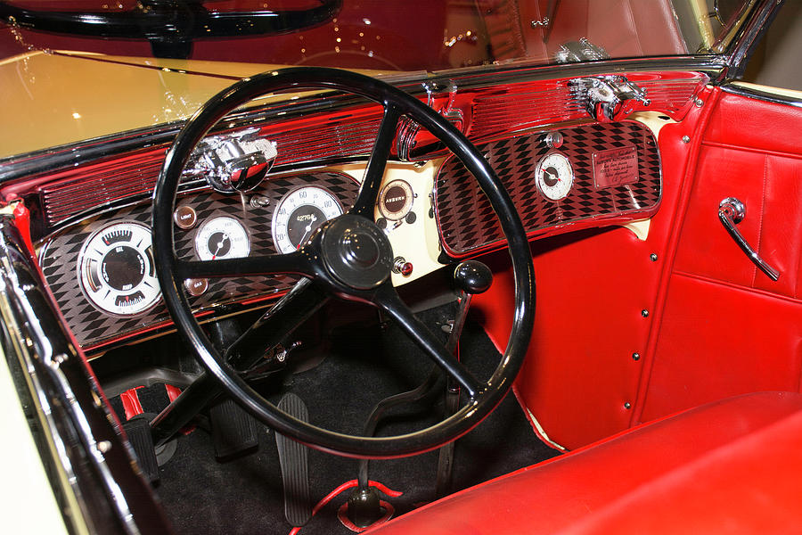 Classic Dashboards 1936 Auburn Photograph By John Bartelt