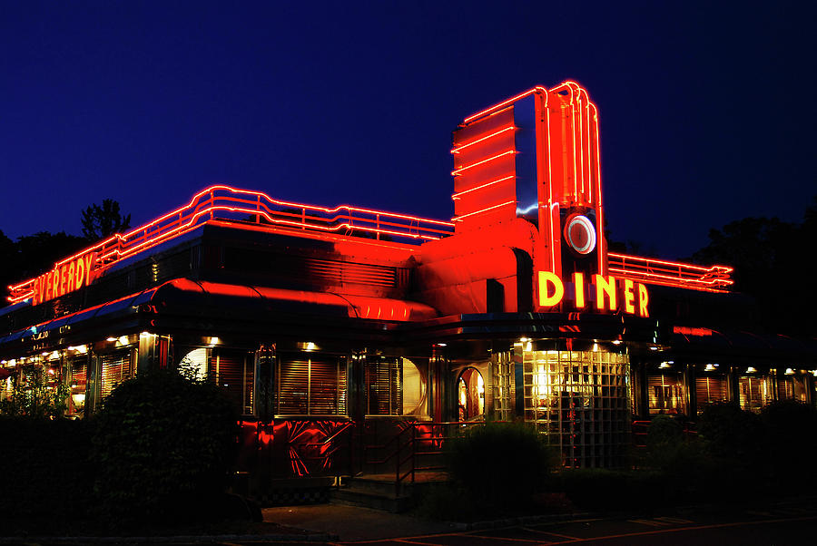 Classic Diner Photograph by James Kirkikis