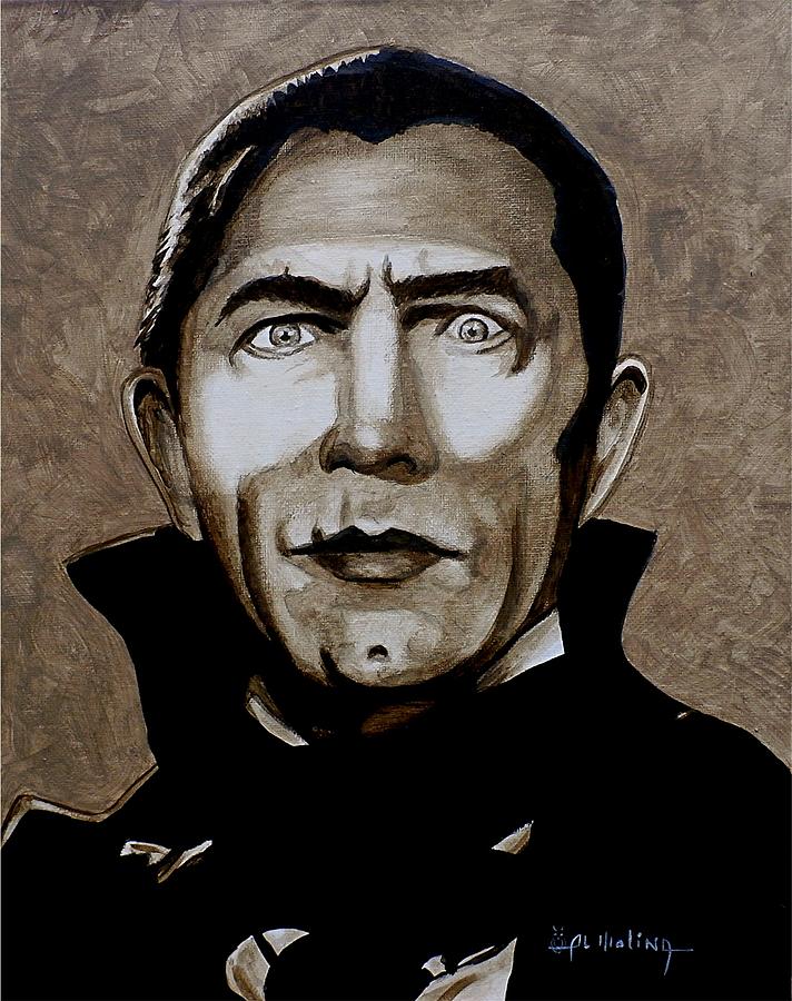 Classic Dracula Painting by Al  Molina