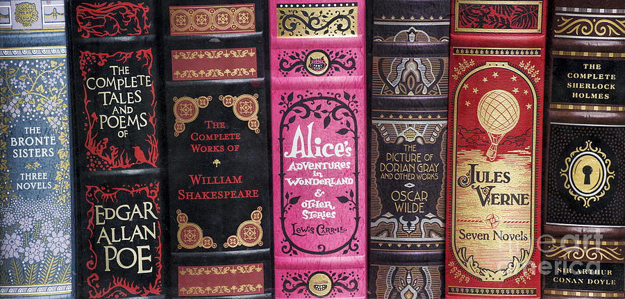 Classic English Literature Books Photograph by Tim Gainey