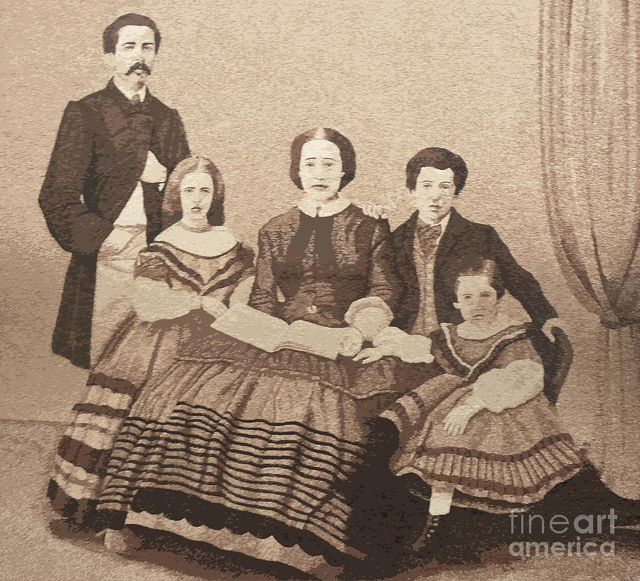 Classic Family Portrait  Photograph by Francesca Mackenney