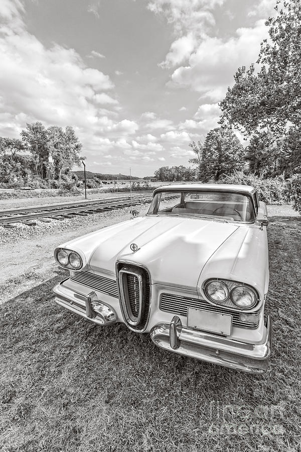 Vintage Photograph - Classic Ford Edsel by Edward Fielding
