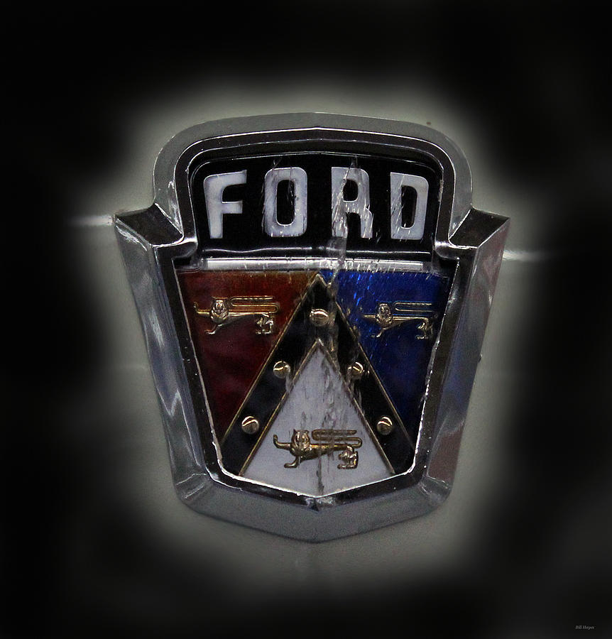 Classic Ford Emblem Photograph by DB Hayes