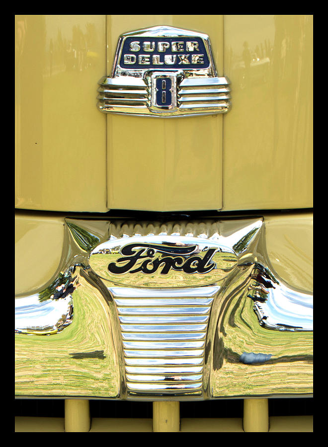 Classic Ford Emblem Photograph by Doug Matthews