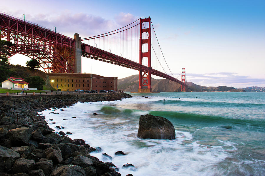 Classic Golden Gate Bridge Photograph by Photo by Alex Zyuzikov