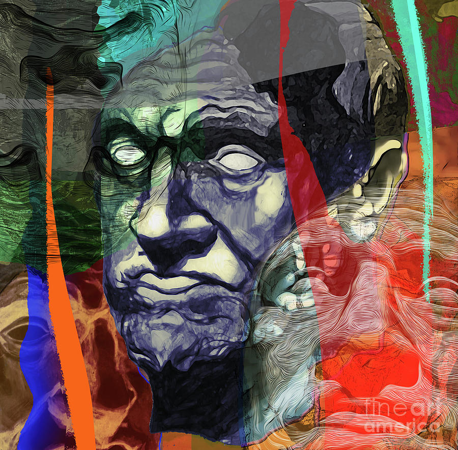 Classic Greek Bust in Contemporary style by Gregory Dyer Classic Greek Bust in Contemporary style by Gregory Dyer
