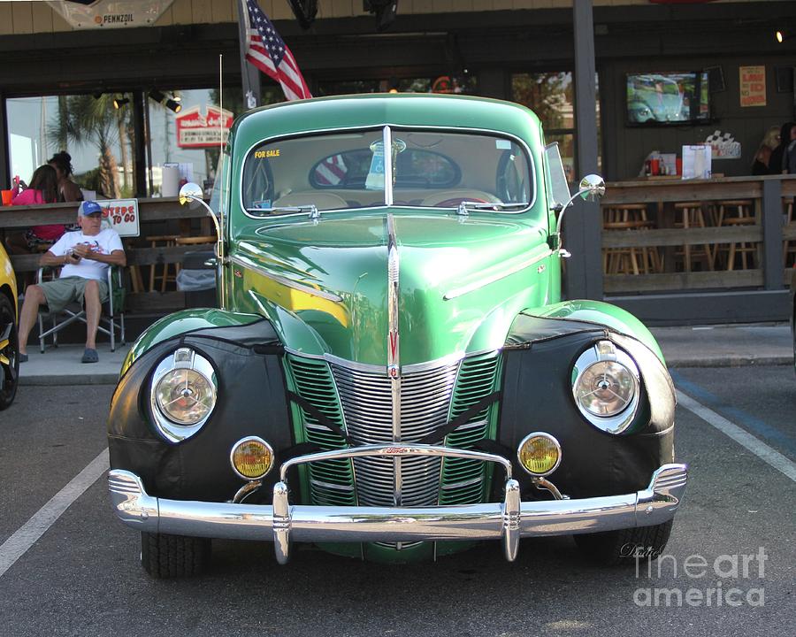 Classic Green Antique Ford Photograph by Dodie Ulery