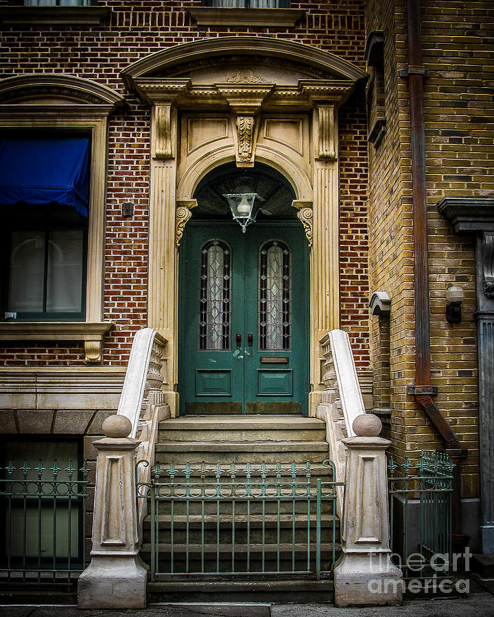 Classic Green Doors Photograph by Perry Webster