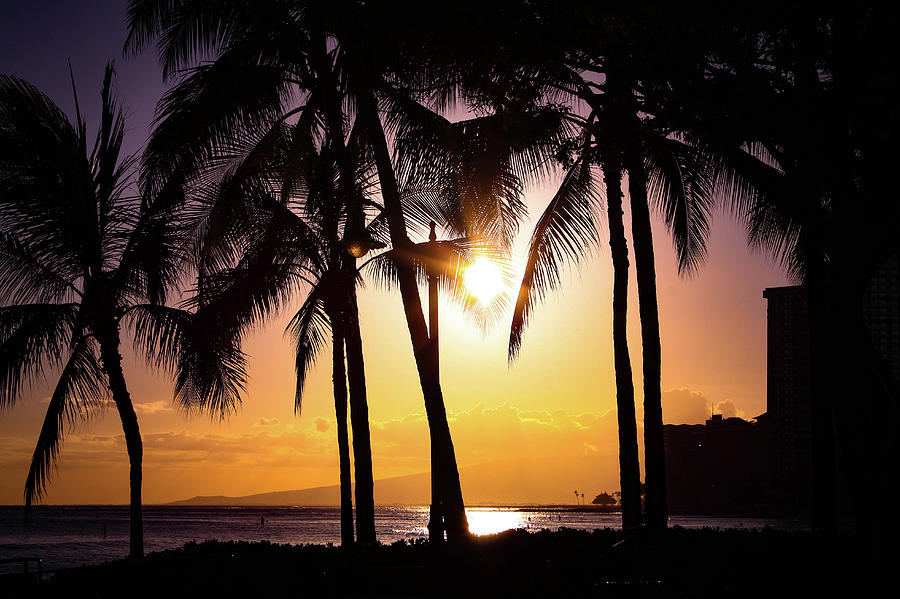 Classic Hawaiian Sunset Photograph by Wandering Roots - Fine Art America