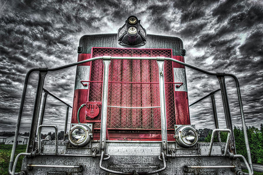 Classic Locomotive Photograph