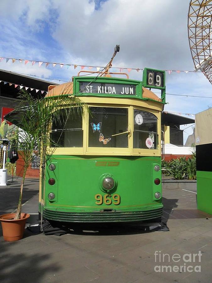 Classic Photograph - Classic Melbourne Tram by Julie Grimshaw