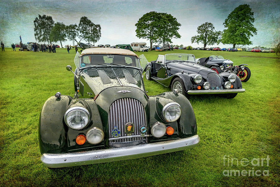 Vintage Photograph - Classic Morgans by Adrian Evans