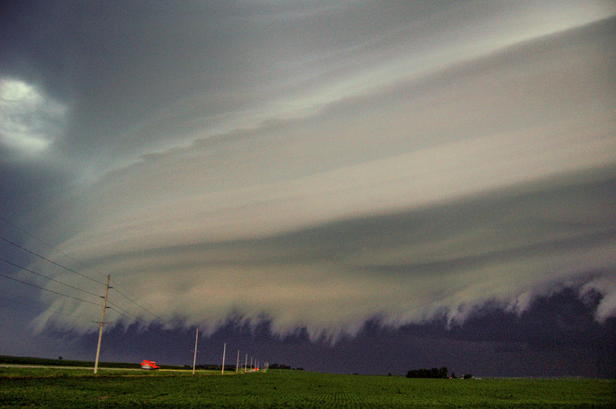 Classic Nebraska Shelf Cloud 020 Photograph by NebraskaSC