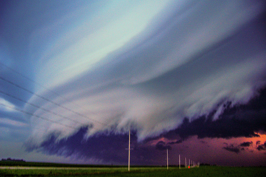 Classic Nebraska Shelf Cloud 028 Photograph by NebraskaSC