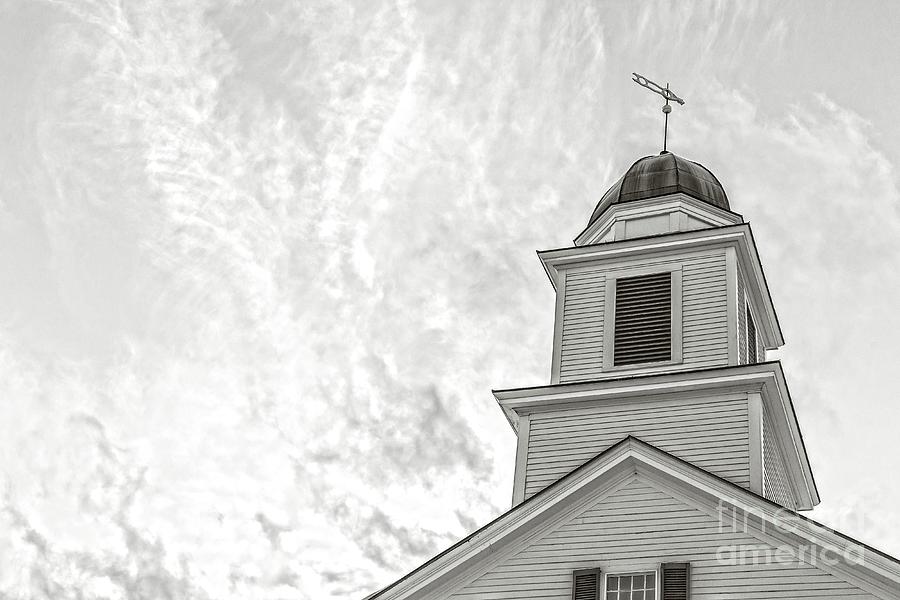 Classic New England Church Etna New Hampshire Photograph by Edward Fielding
