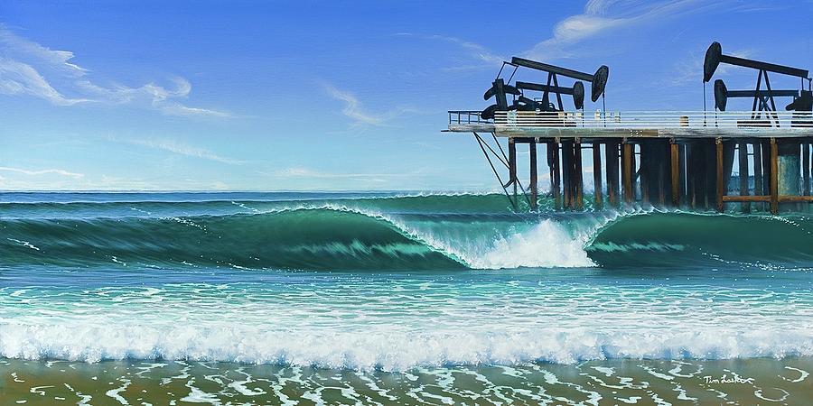 Rincon Painting - Classic oilies by Tim Laski