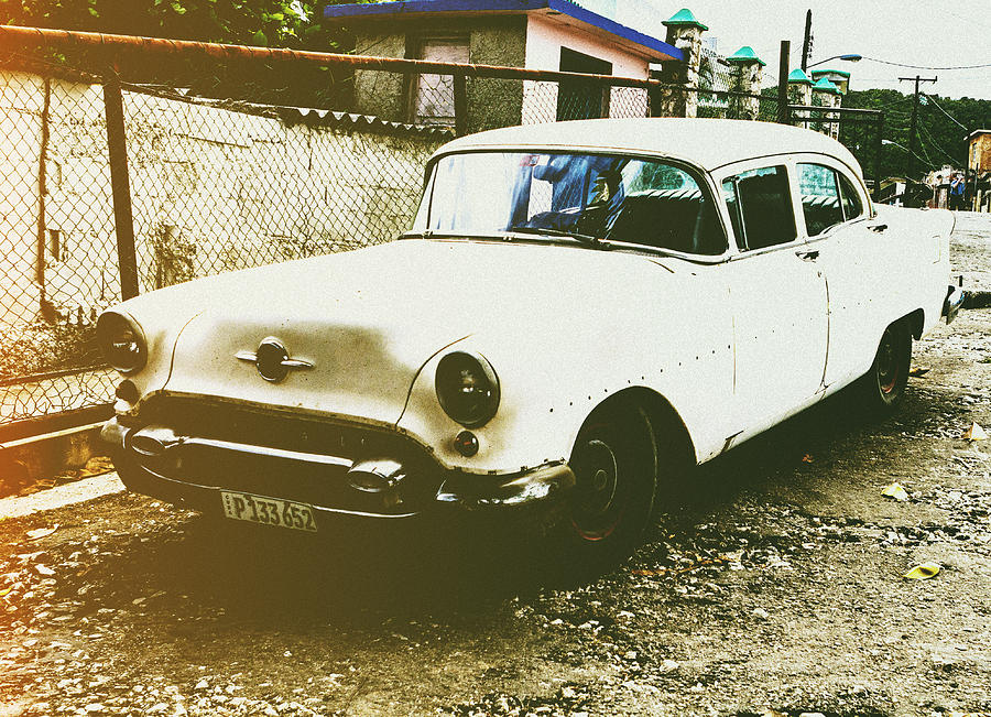 Classic Olds In Cuba Photograph by Thomas Leparskas