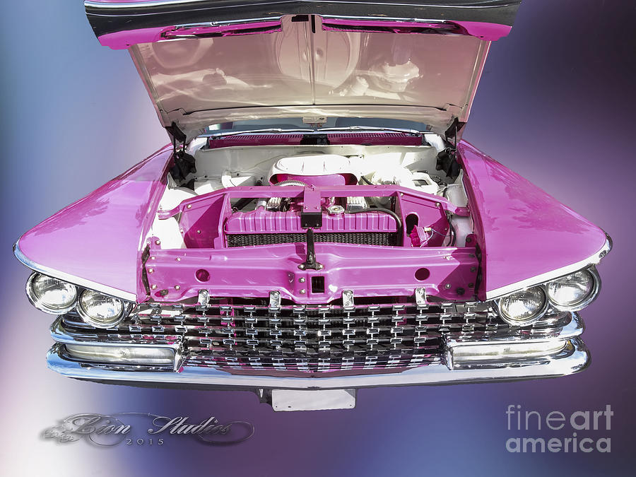 Classic Pink Buick Photograph by Melissa Messick