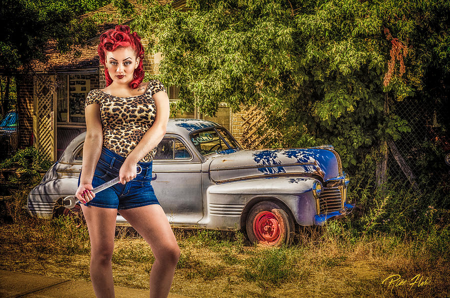 Classic Pinup Photograph by Rikk Flohr