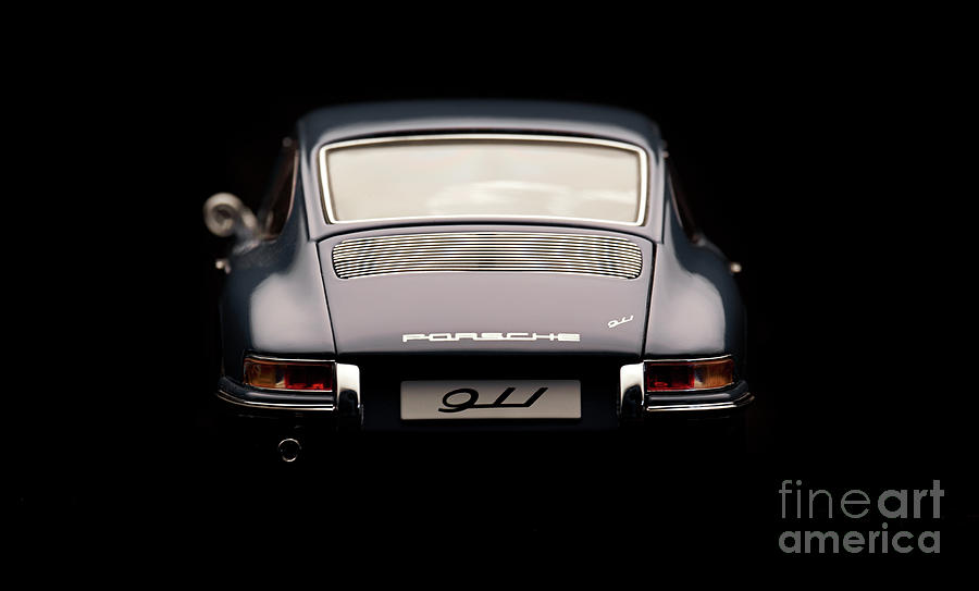 Classic Porsche 911 Model Rear View Photograph by Simon Bradfield ...