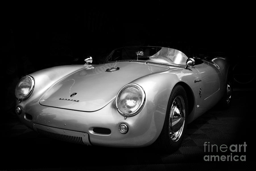 Vintage Photograph - Classic Porsche by Perry Webster