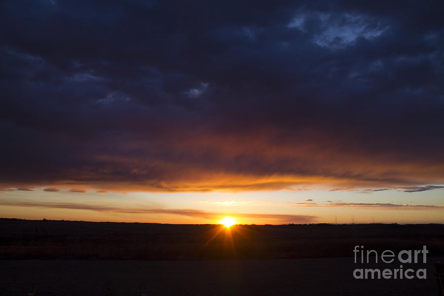 Classic Prairies Sunset Photograph by Francis Lavigne-Theriault