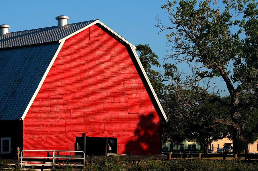 Classic Red Barn Photograph