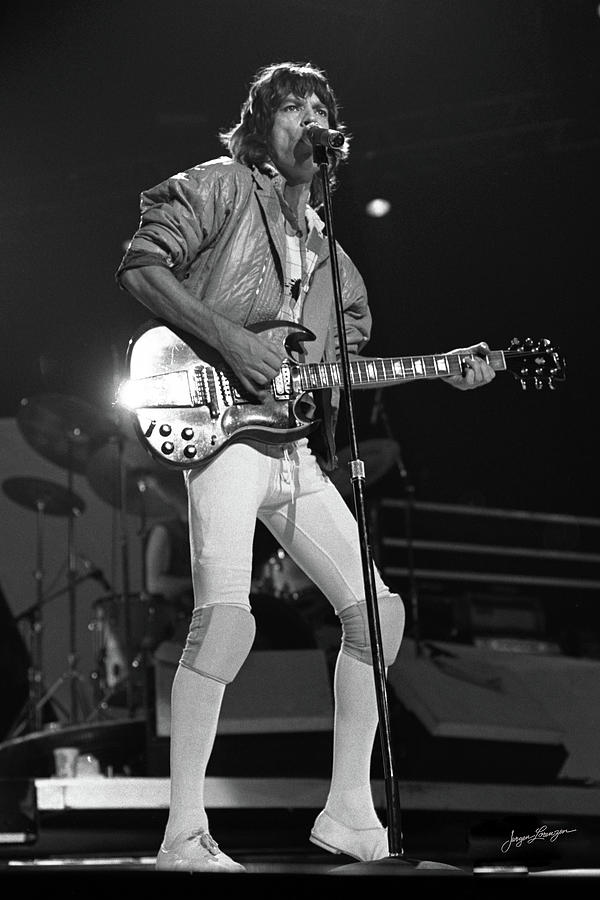 Classic Rock Star Mick Jagger Photograph by Jurgen Lorenzen