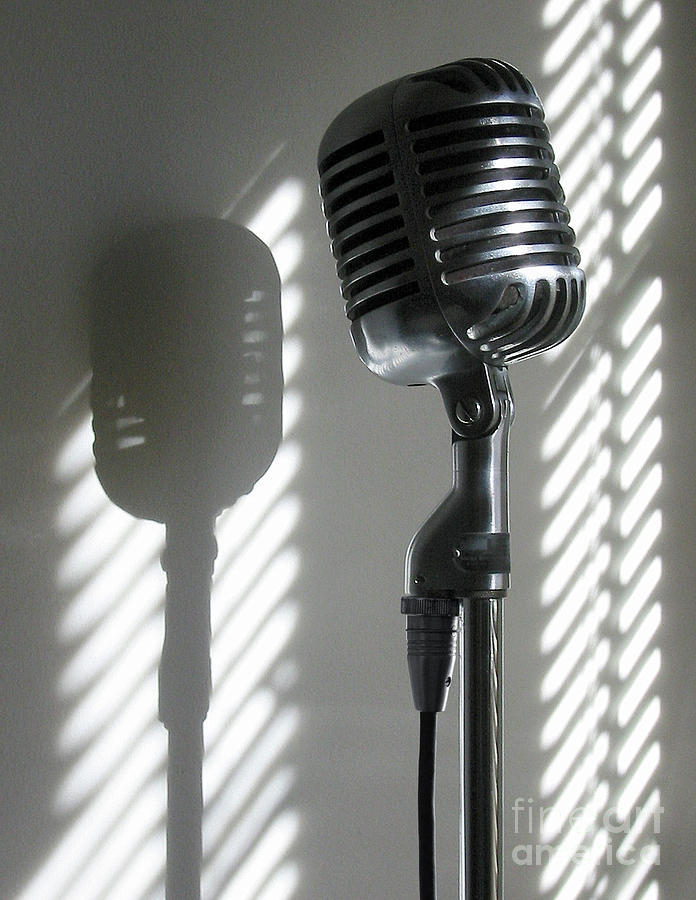 Classic Shure Model 55 Microphone Photograph by Ron Long