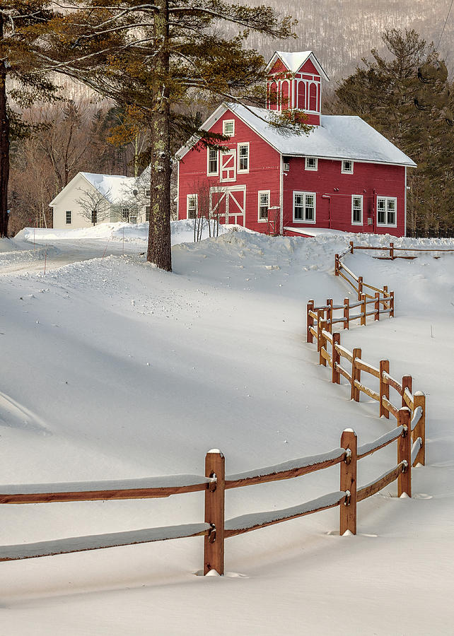 Classic Vermont Barn Photograph by Rod Best